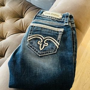 Womens NWOT Rock Revival Capri